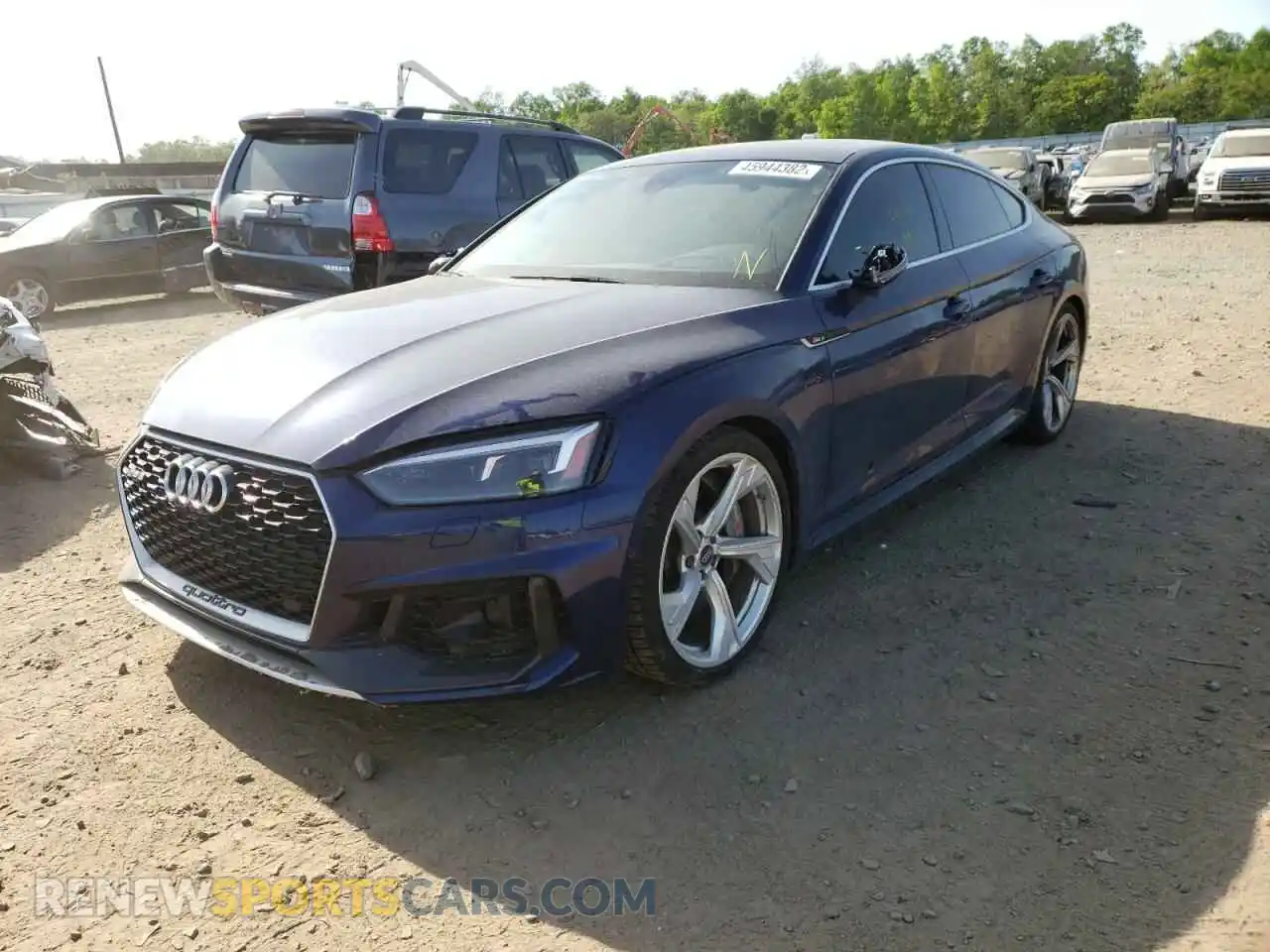 2 Photograph of a damaged car WUABWCF57KA900440 AUDI S5/RS5 2019