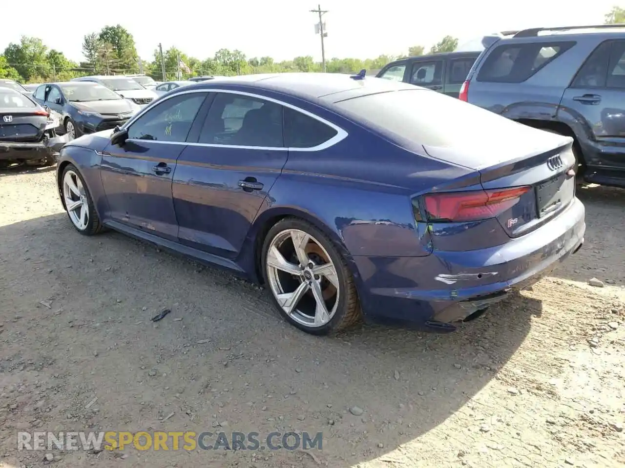 3 Photograph of a damaged car WUABWCF57KA900440 AUDI S5/RS5 2019
