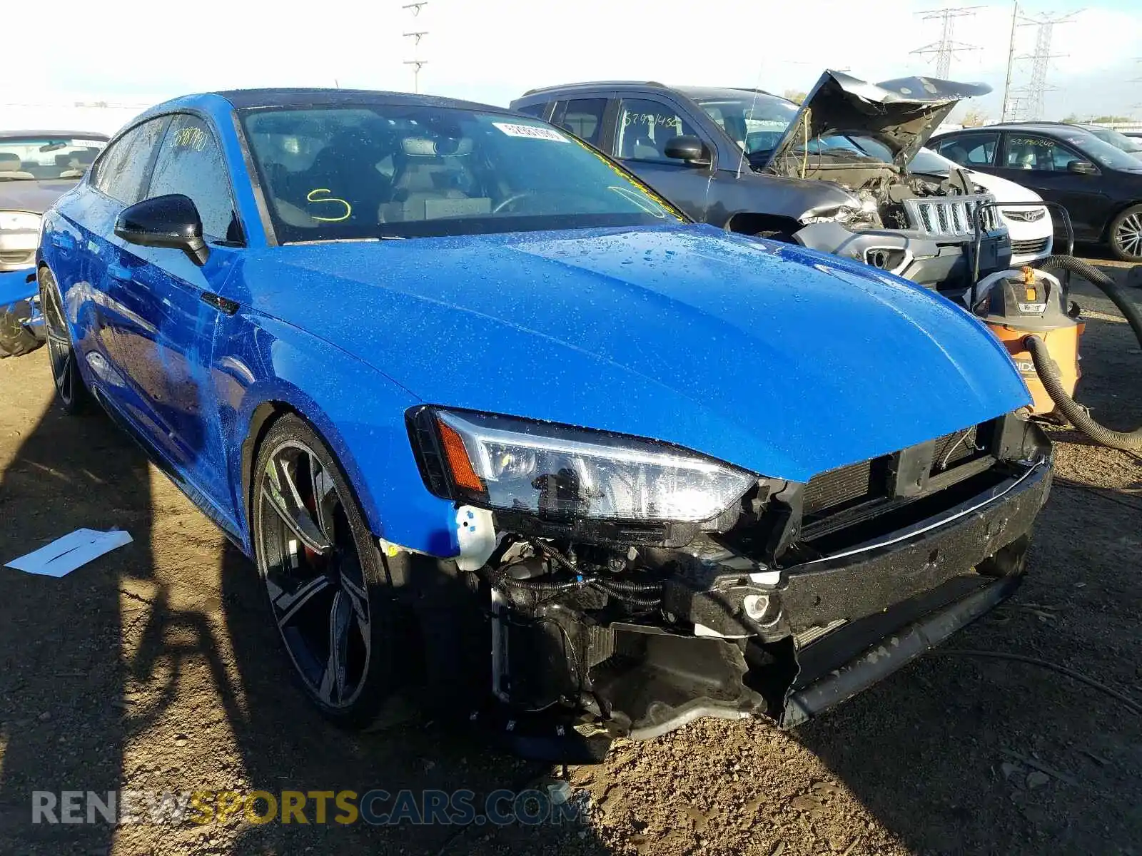 1 Photograph of a damaged car WUABWCF57KA903872 AUDI S5/RS5 2019