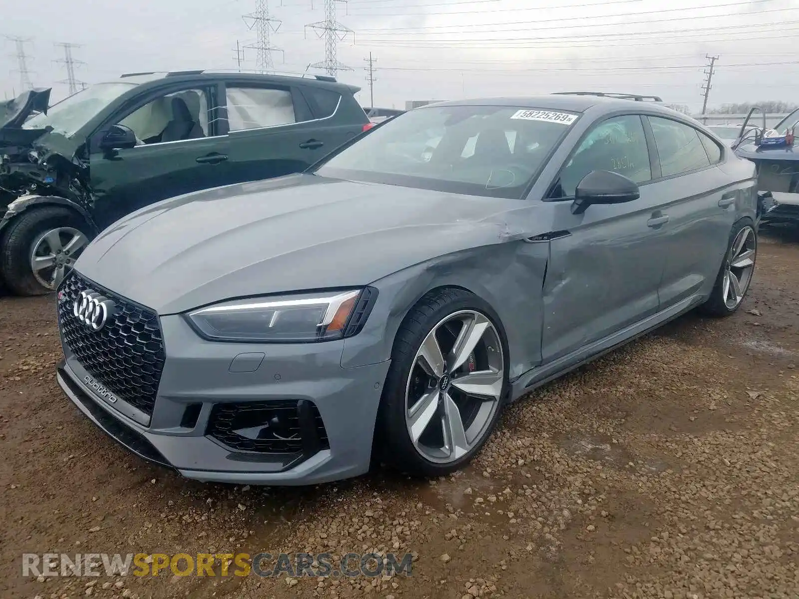 2 Photograph of a damaged car WUABWCF59KA900097 AUDI S5/RS5 2019