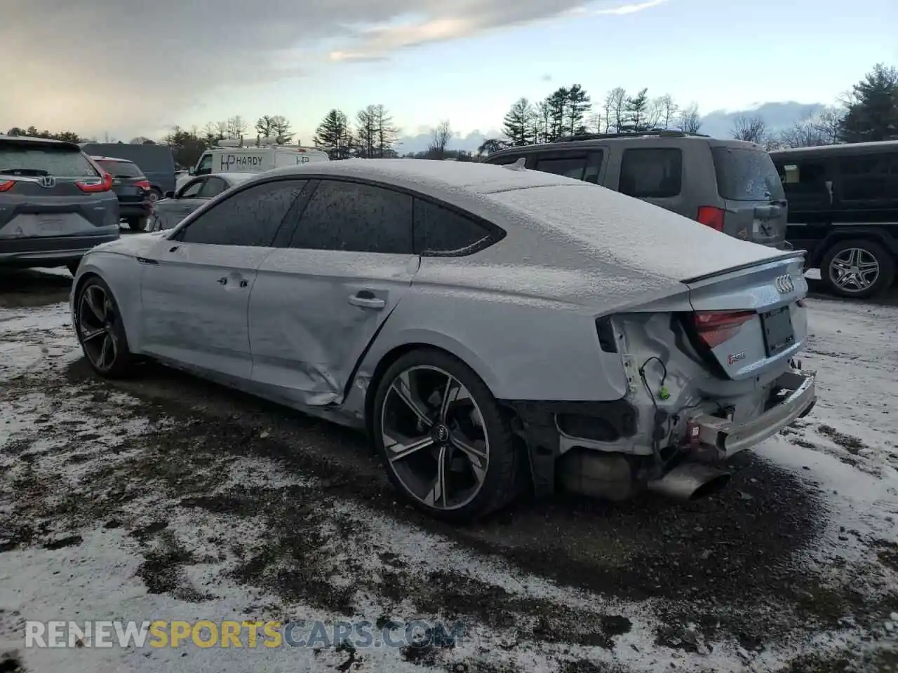 2 fotografías del automóvil dañado WUABWCF5XKA902750 AUDI S5/RS5 2019