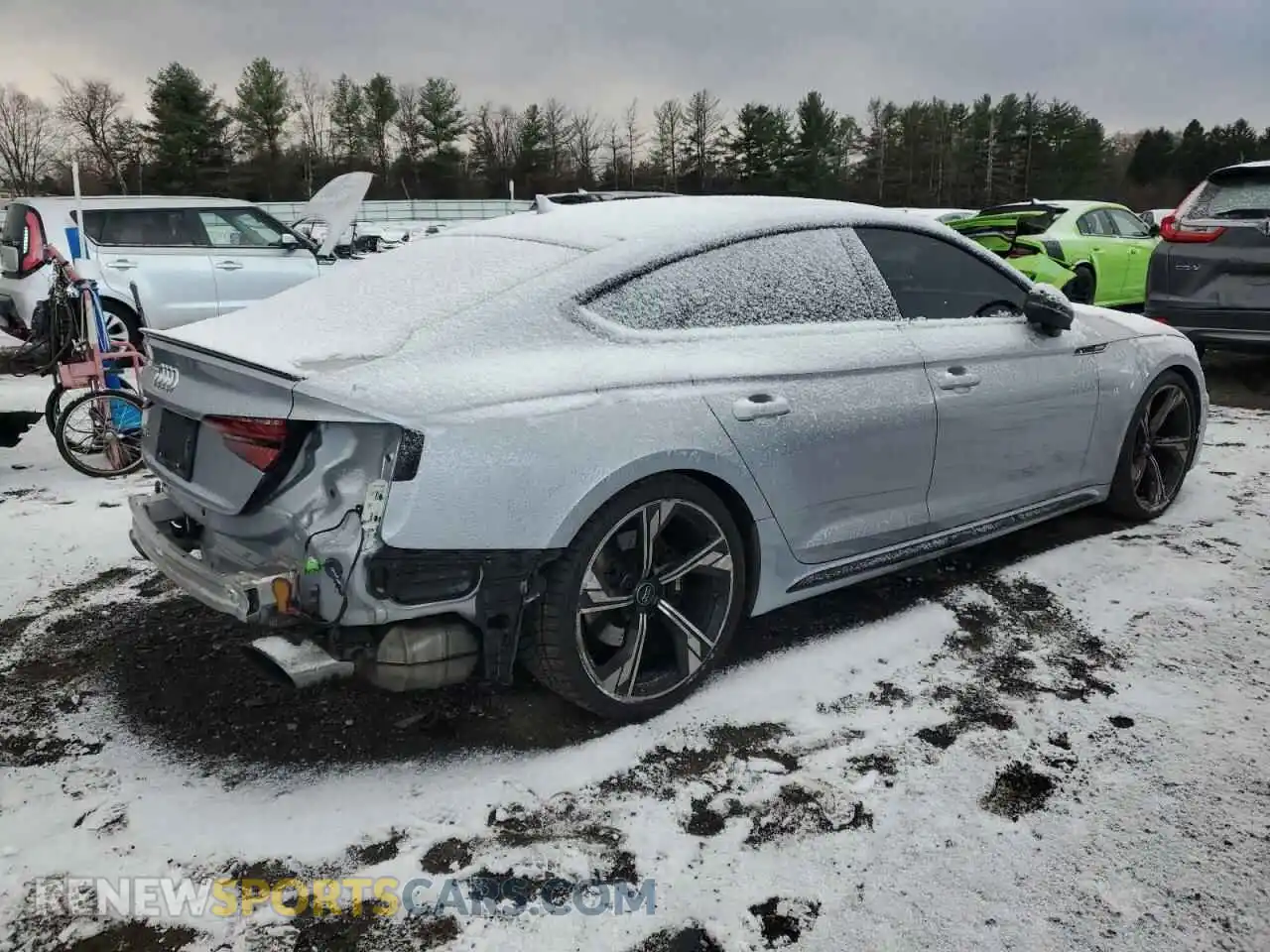 3 fotografías del automóvil dañado WUABWCF5XKA902750 AUDI S5/RS5 2019