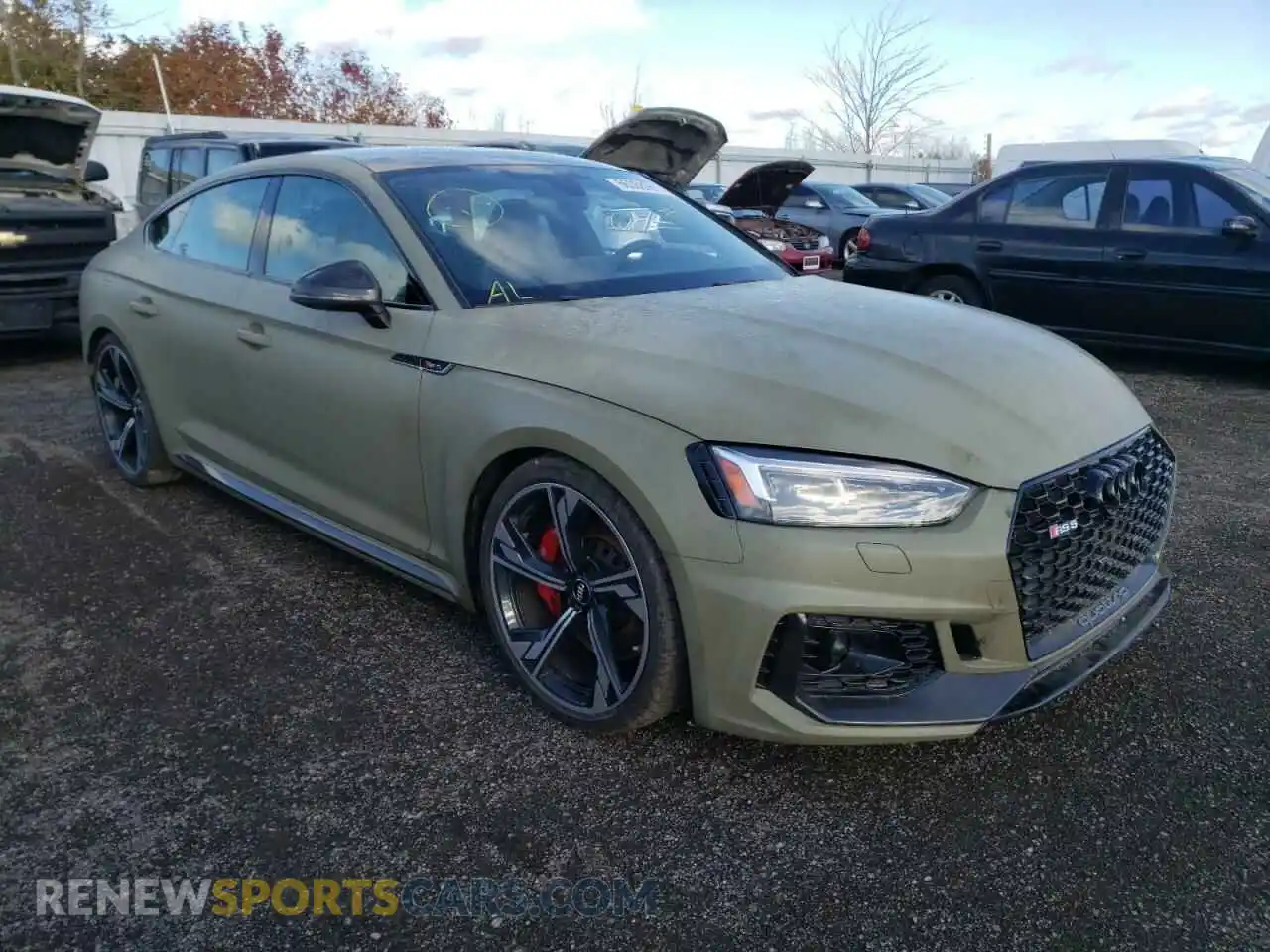 1 Photograph of a damaged car WUACWCF57KA900992 AUDI S5/RS5 2019