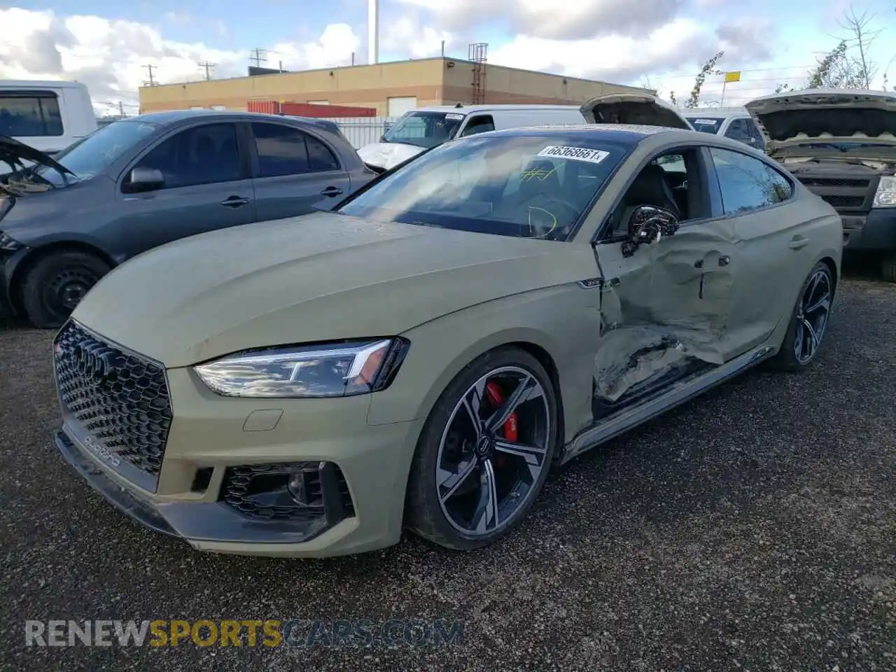 2 Photograph of a damaged car WUACWCF57KA900992 AUDI S5/RS5 2019