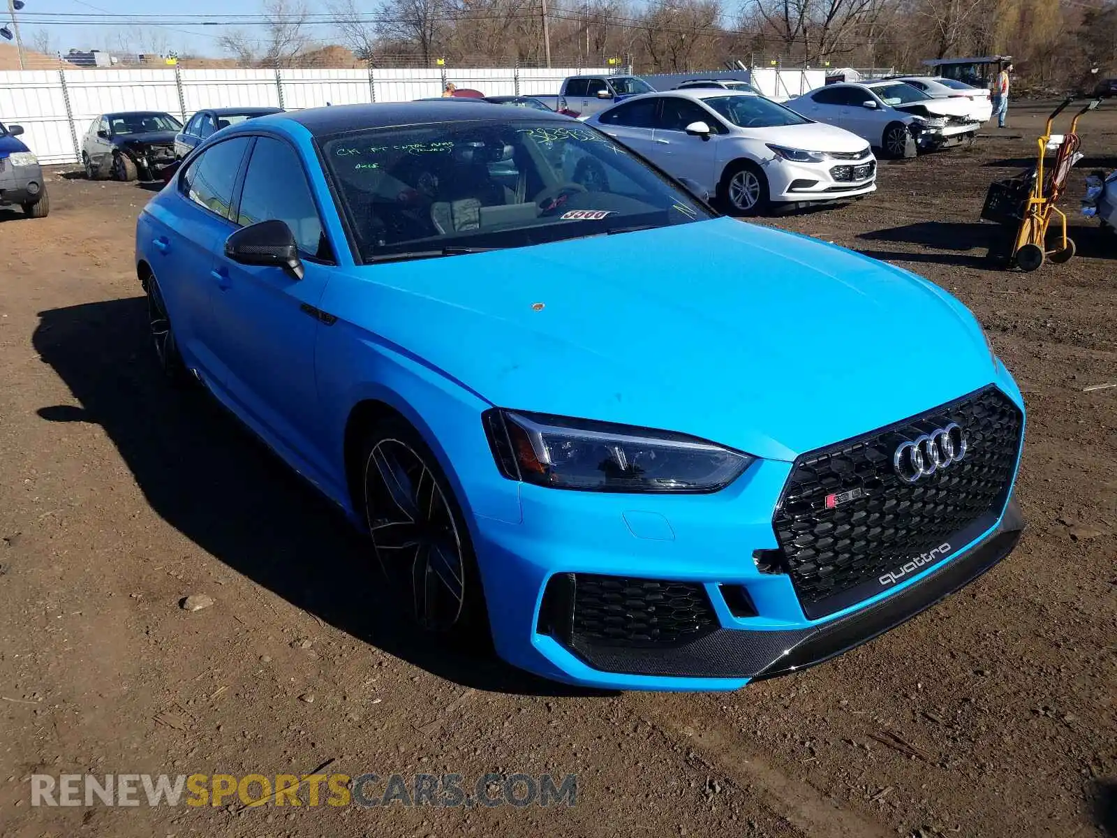 1 Photograph of a damaged car WUACWCF58KA903819 AUDI S5/RS5 2019