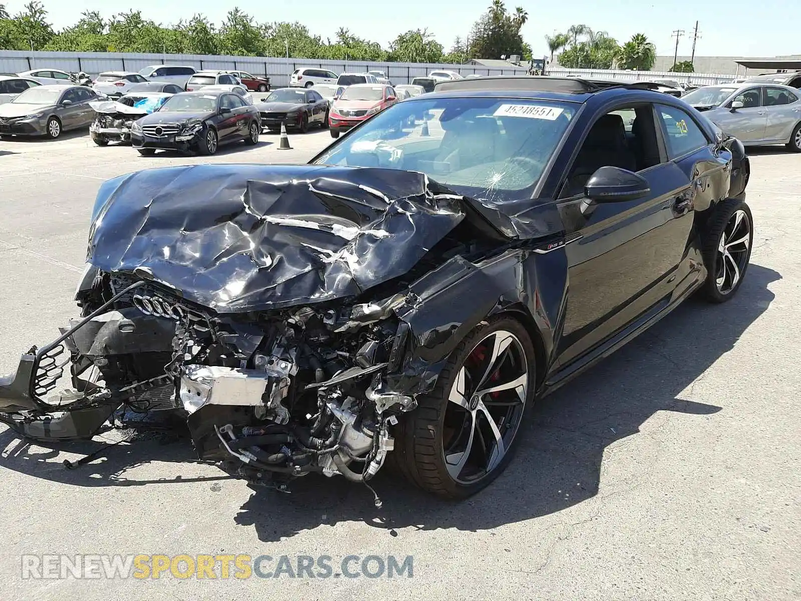 2 Photograph of a damaged car WUAPWAF53KA906827 AUDI S5/RS5 2019