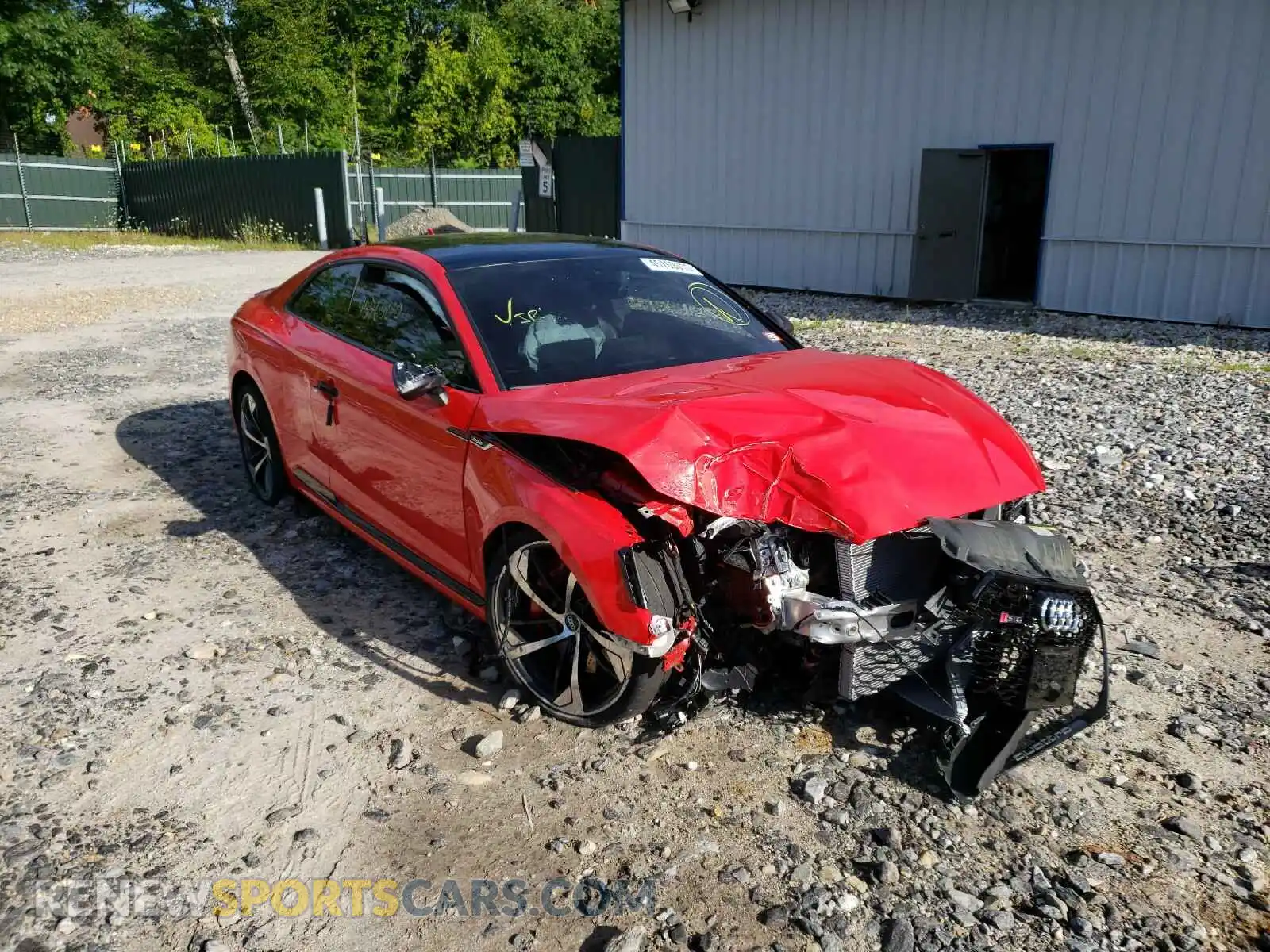 1 Photograph of a damaged car WUAPWAF54KA902527 AUDI S5/RS5 2019