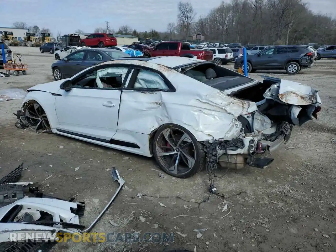 2 Photograph of a damaged car WUAPWAF59KA903186 AUDI S5/RS5 2019