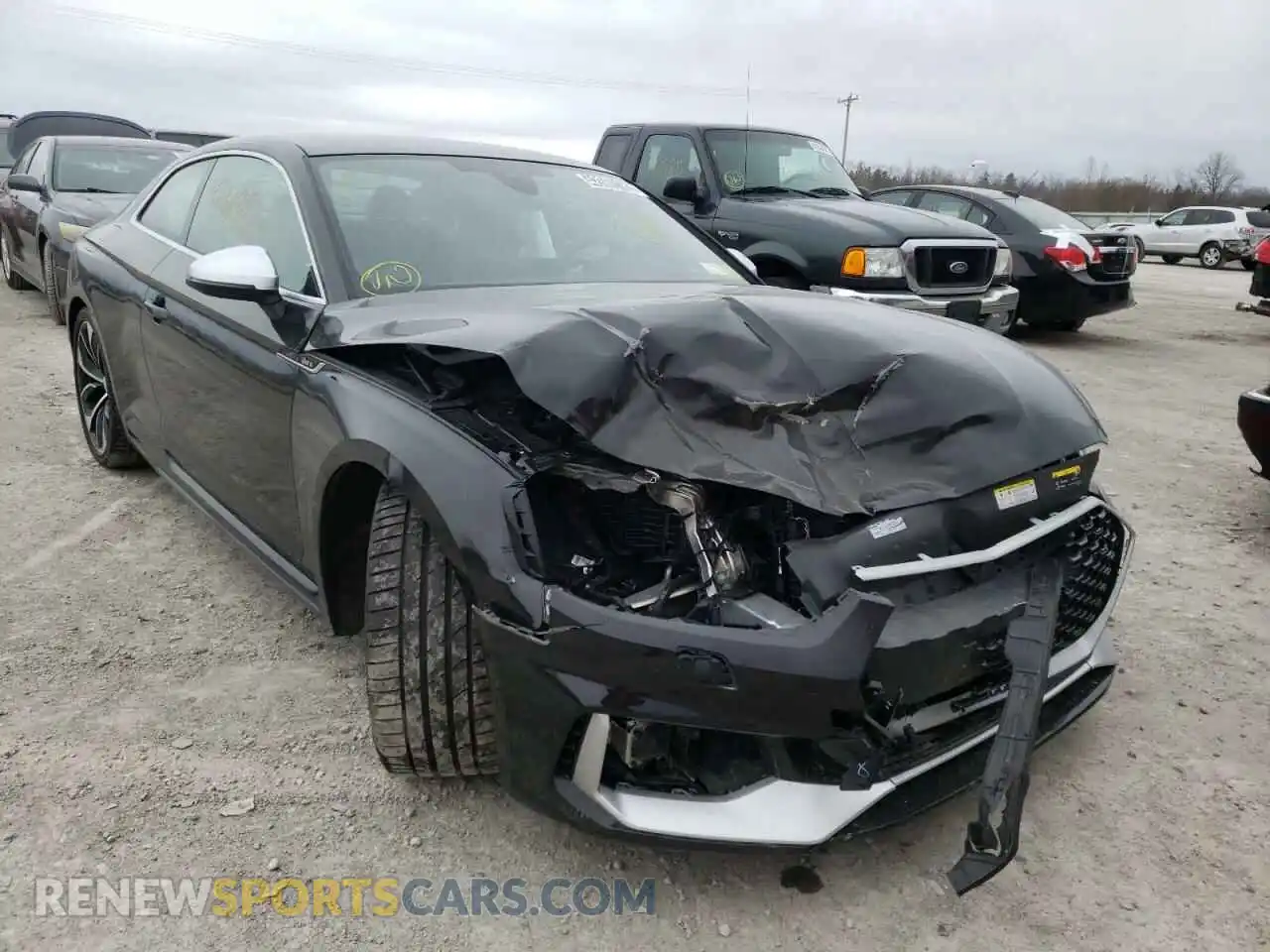 1 Photograph of a damaged car WUAPWAF59KA907917 AUDI S5/RS5 2019