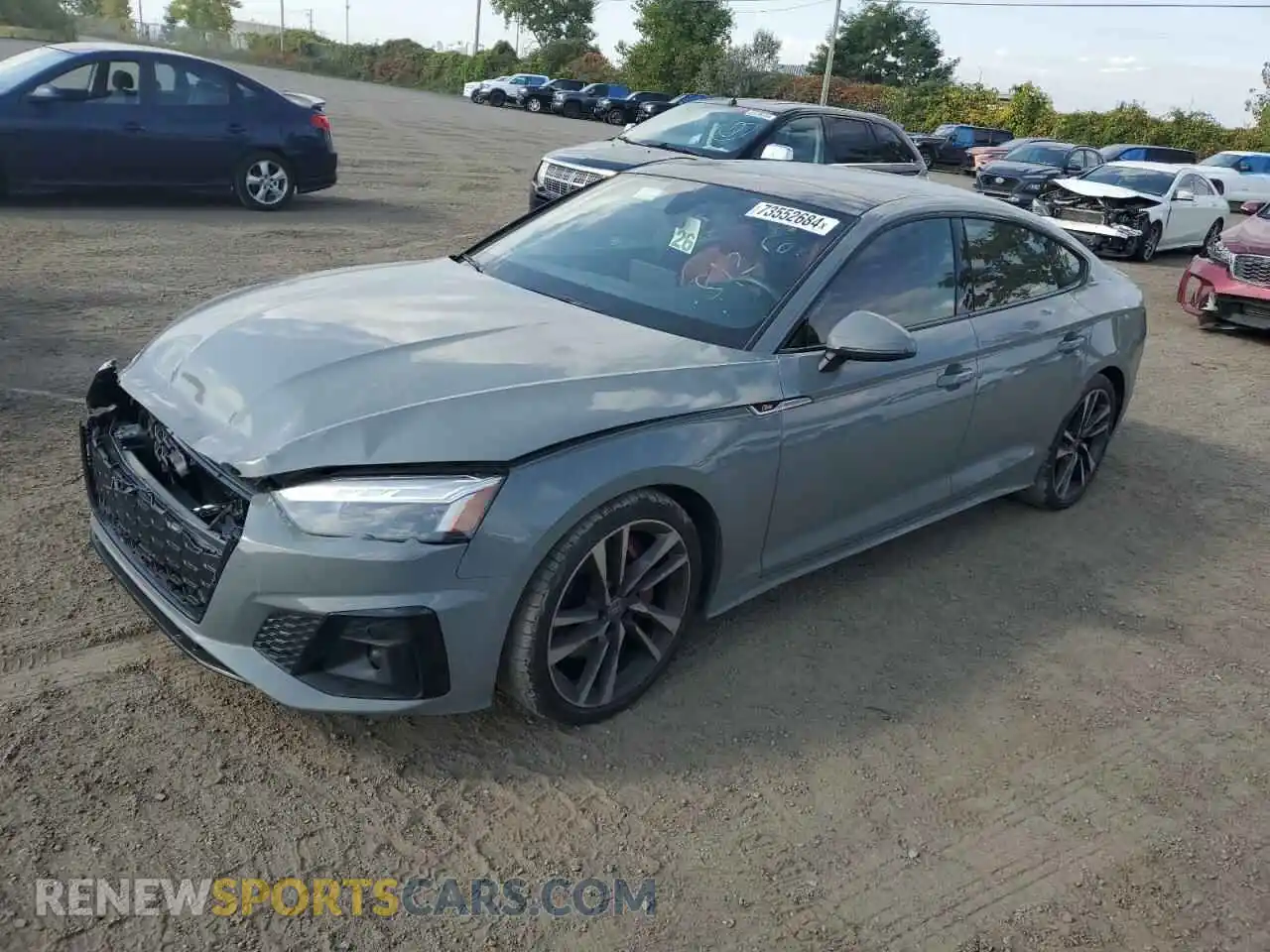 1 Фотография поврежденного автомобиля WAUA4CF59LA011944 AUDI S5/RS5 2020