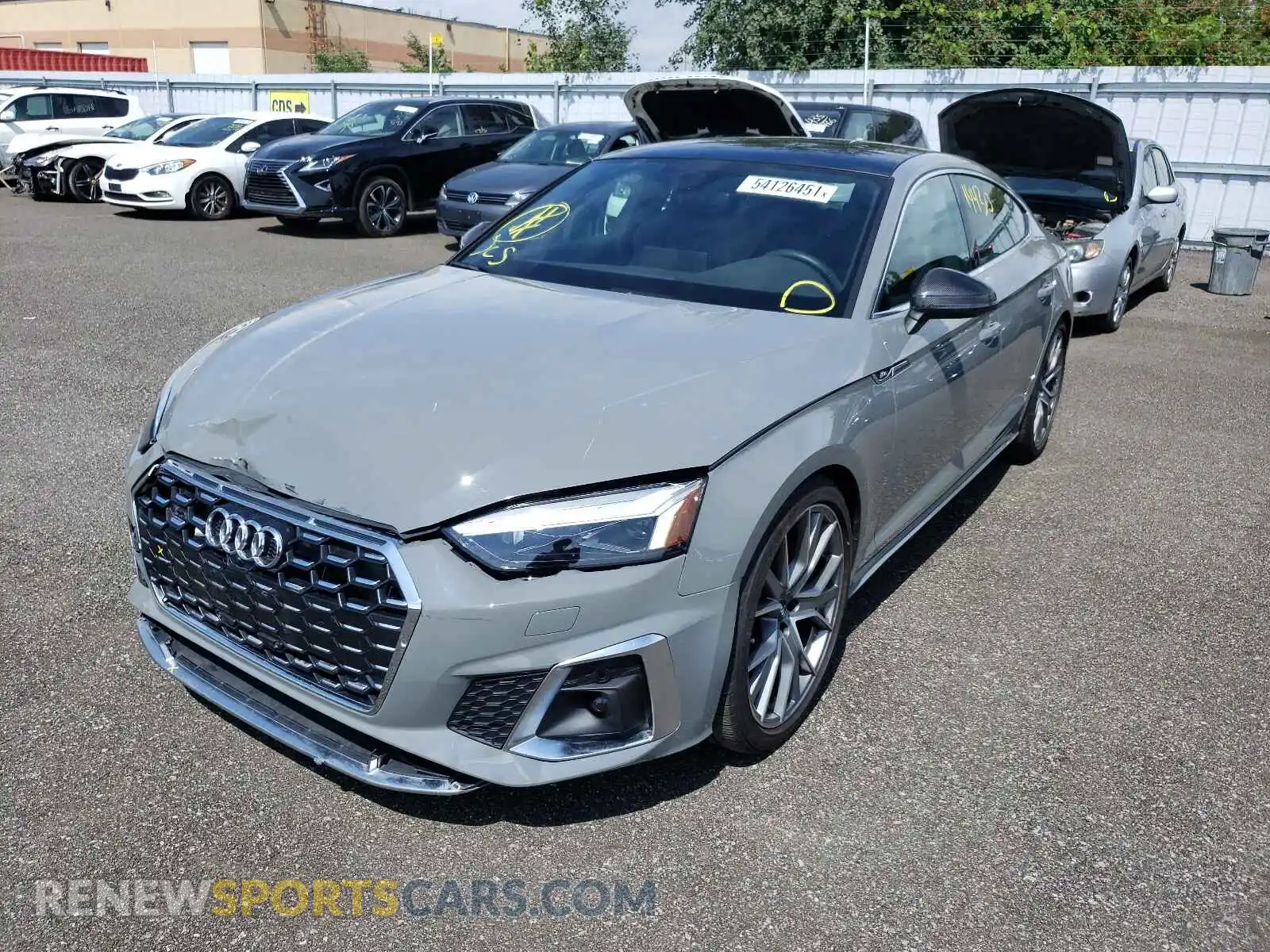 2 Photograph of a damaged car WAUB4CF58LA006738 AUDI S5/RS5 2020