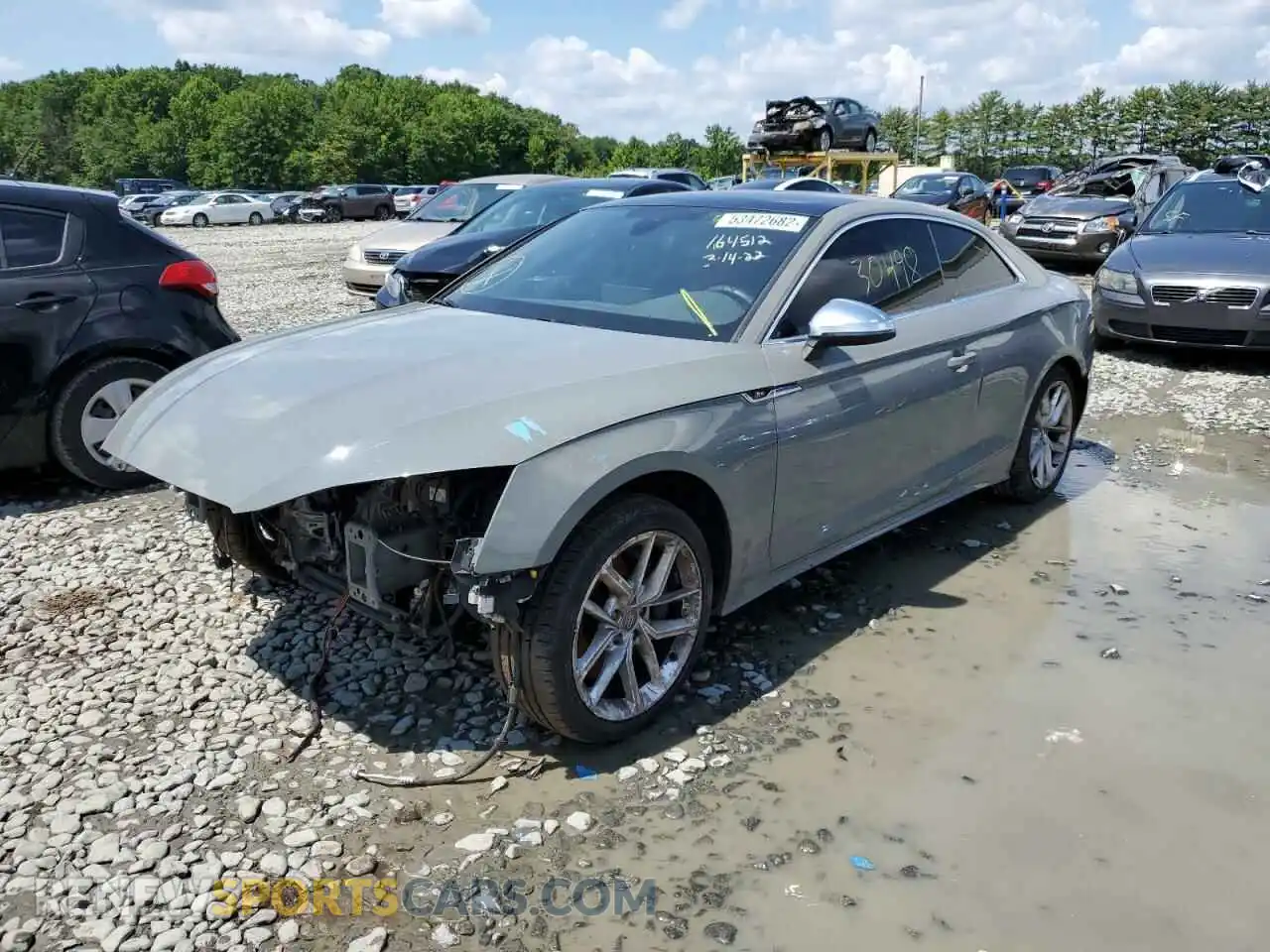 2 Photograph of a damaged car WAUP4AF53LA015406 AUDI S5/RS5 2020