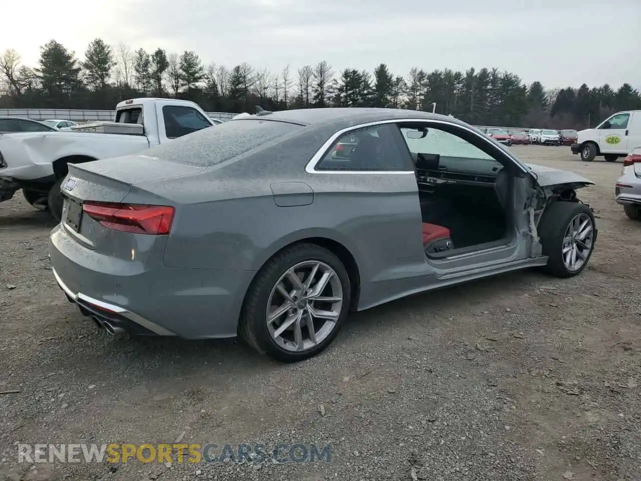 3 fotografías del automóvil dañado WAUP4AF54LA006133 AUDI S5/RS5 2020
