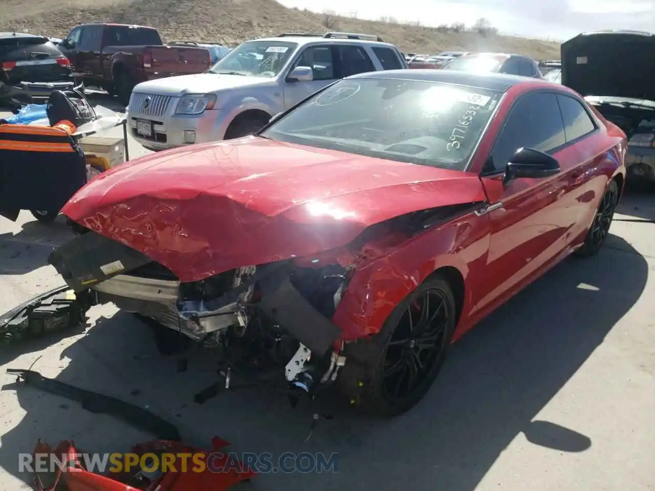 2 Фотография поврежденного автомобиля WAUR4AF50LA015856 AUDI S5/RS5 2020