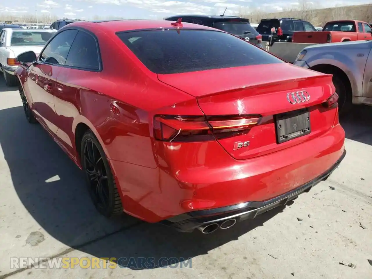 3 Фотография поврежденного автомобиля WAUR4AF50LA015856 AUDI S5/RS5 2020