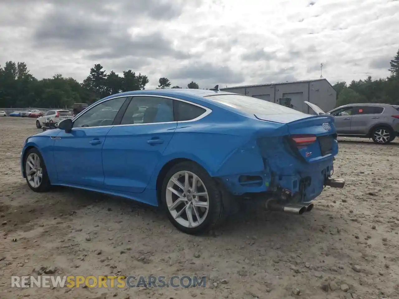 2 fotografías del automóvil dañado WAUA4CF55MA022232 AUDI S5/RS5 2021