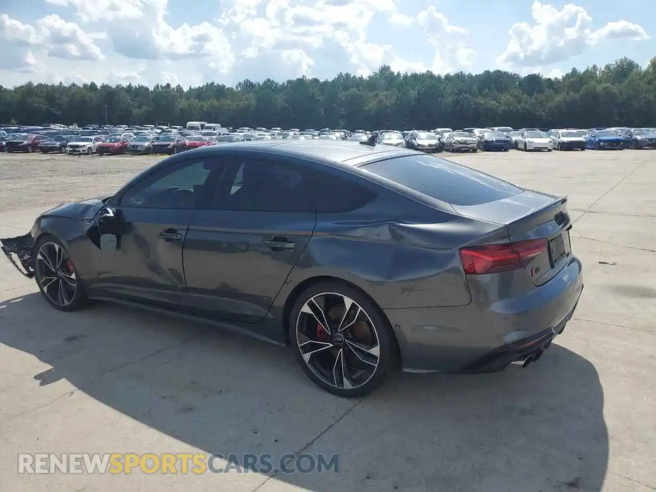 2 fotografías del automóvil dañado WAUB4CF52MA005330 AUDI S5/RS5 2021