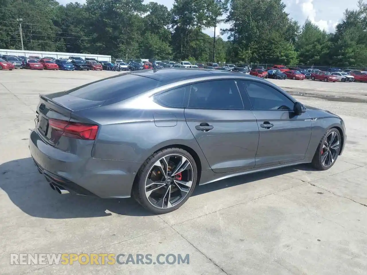 3 fotografías del automóvil dañado WAUB4CF52MA005330 AUDI S5/RS5 2021