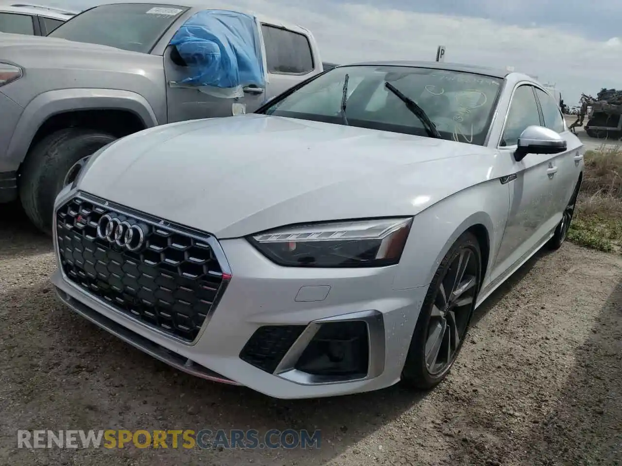 1 Фотография поврежденного автомобиля WAUB4CF54MA000484 AUDI S5/RS5 2021