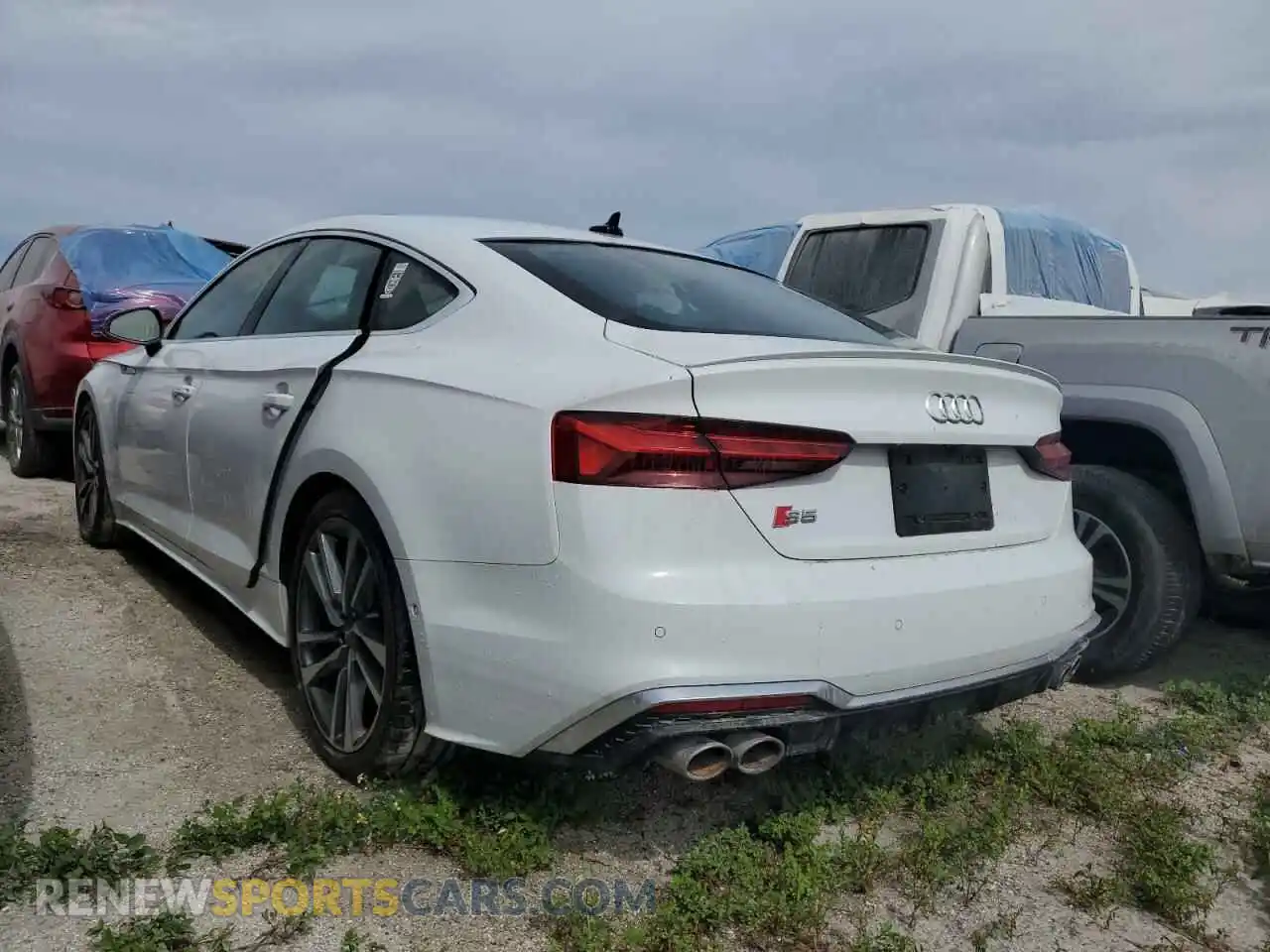 2 Фотография поврежденного автомобиля WAUB4CF54MA000484 AUDI S5/RS5 2021