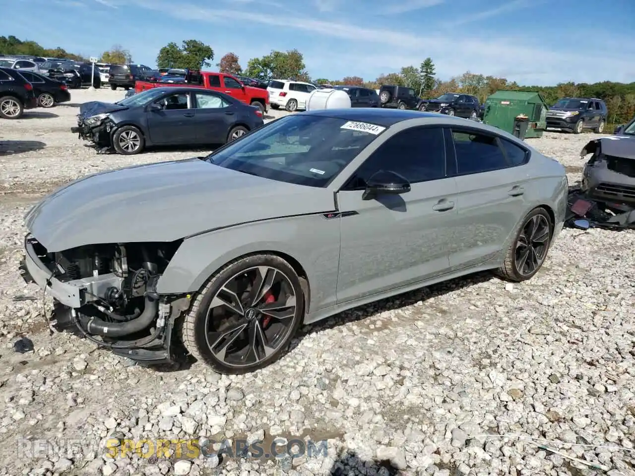 1 fotografías del automóvil dañado WAUB4CF56MA004617 AUDI S5/RS5 2021