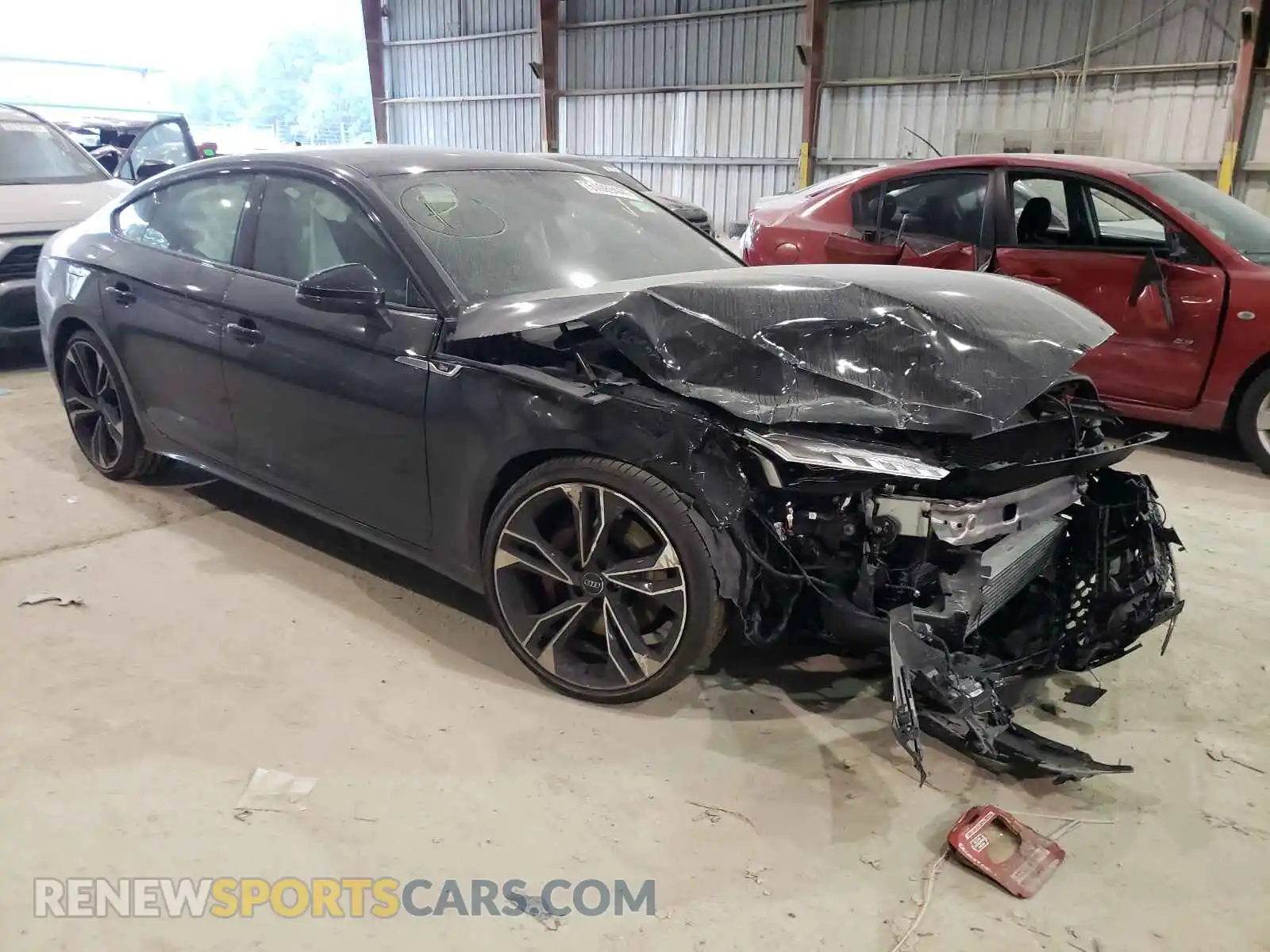 1 fotografías del automóvil dañado WAUB4CF56MA018422 AUDI S5/RS5 2021