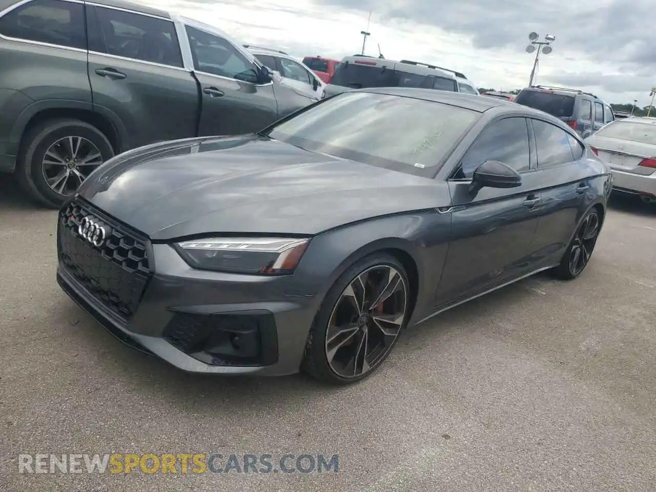 1 Фотография поврежденного автомобиля WAUC4CF50MA040887 AUDI S5/RS5 2021