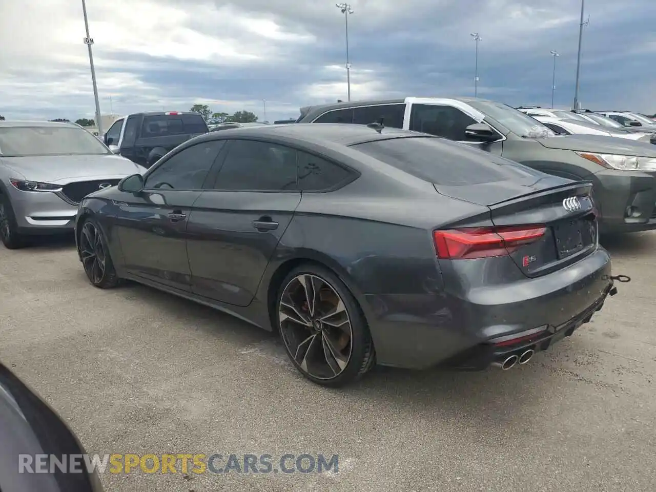 2 Фотография поврежденного автомобиля WAUC4CF50MA040887 AUDI S5/RS5 2021
