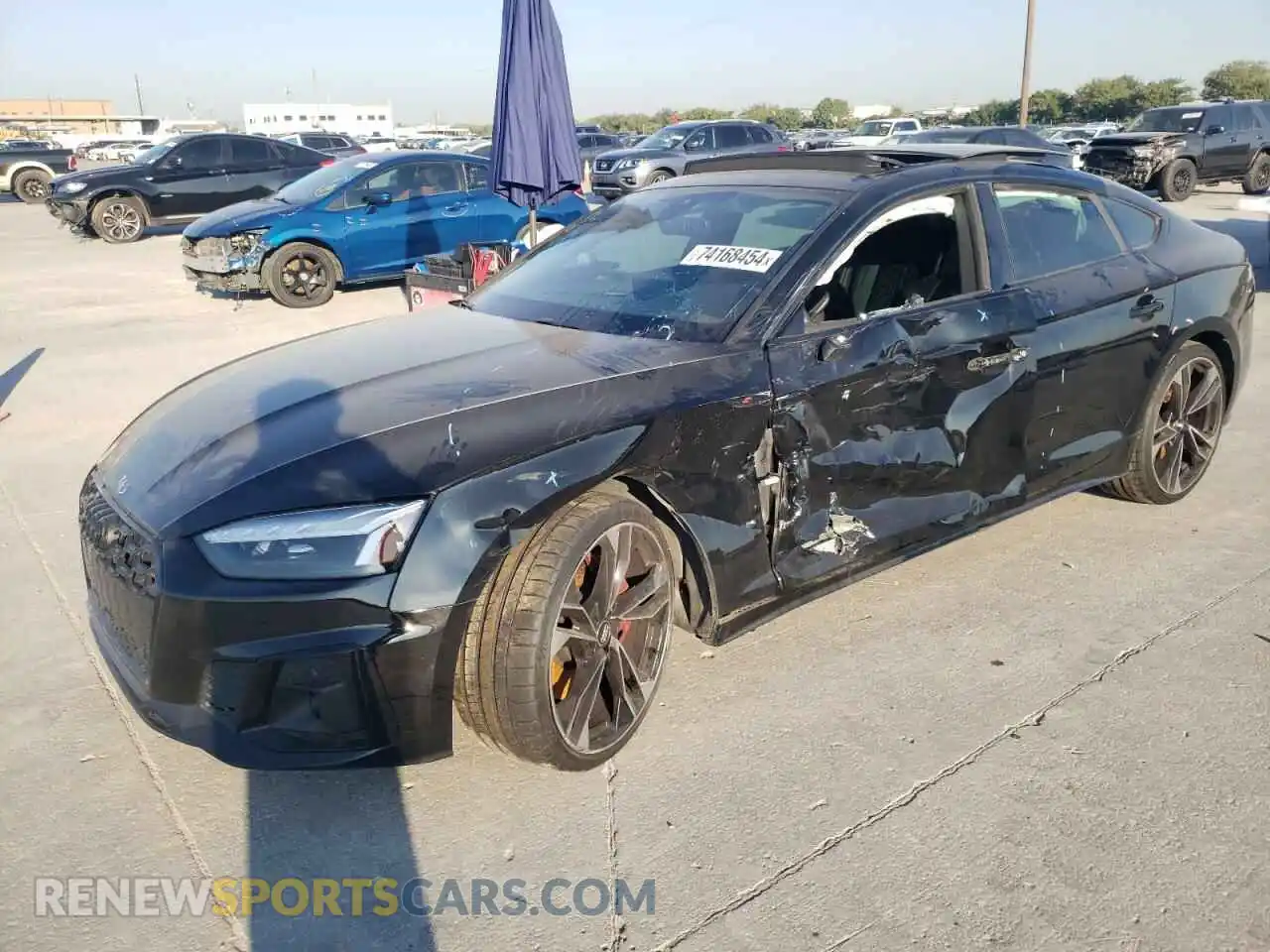 1 Фотография поврежденного автомобиля WAUC4CF51MA003251 AUDI S5/RS5 2021