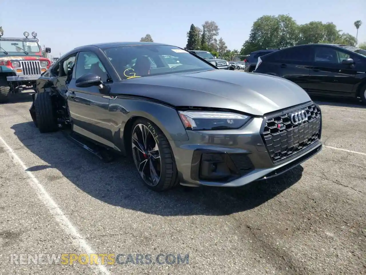 1 fotografías del automóvil dañado WAUC4CF52MA022942 AUDI S5/RS5 2021