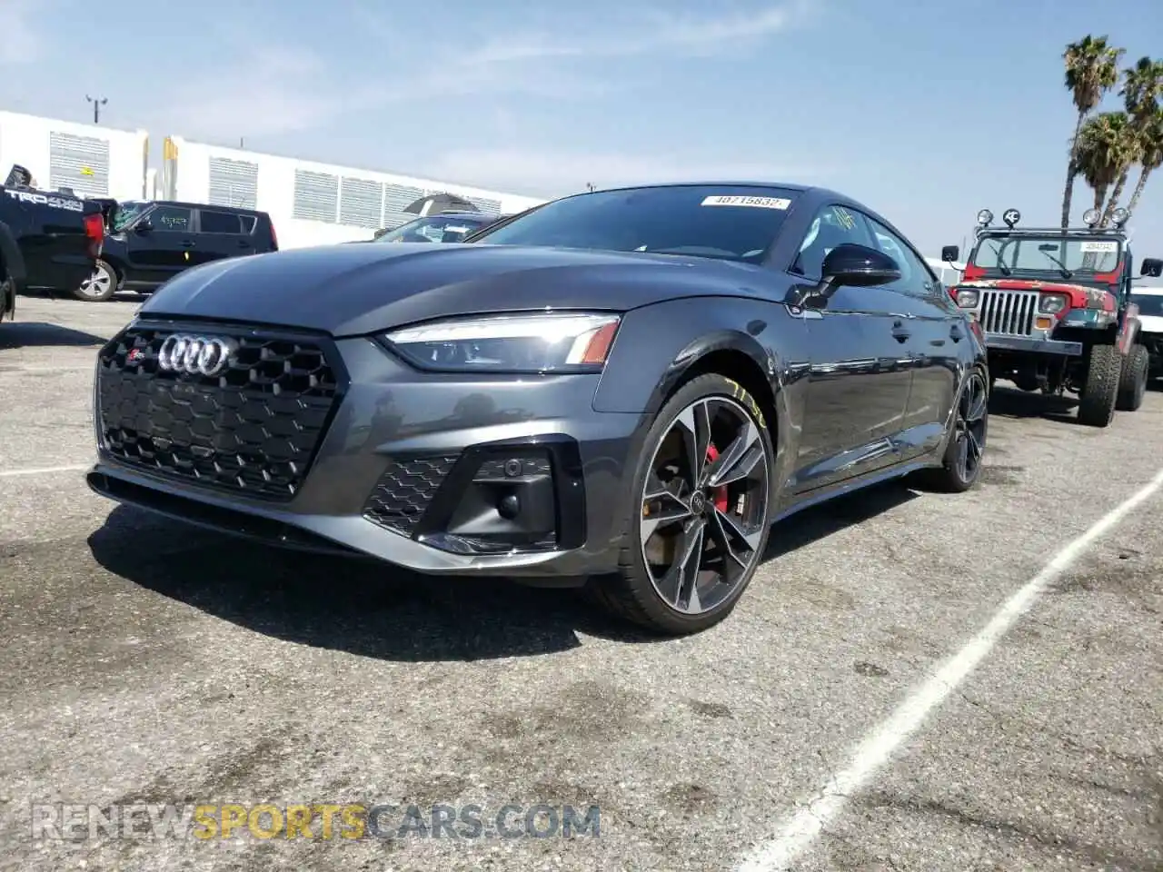 2 fotografías del automóvil dañado WAUC4CF52MA022942 AUDI S5/RS5 2021