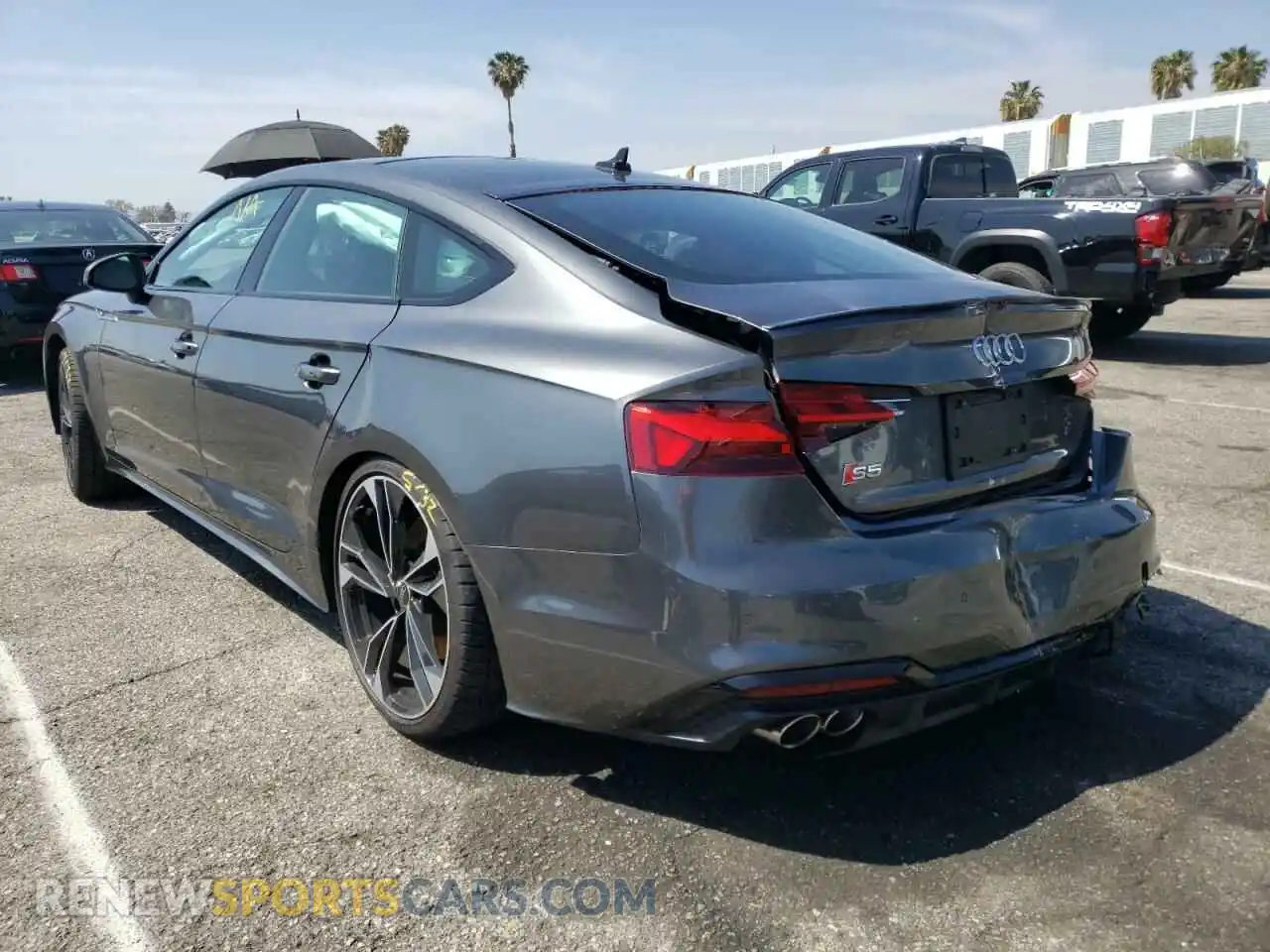 3 fotografías del automóvil dañado WAUC4CF52MA022942 AUDI S5/RS5 2021