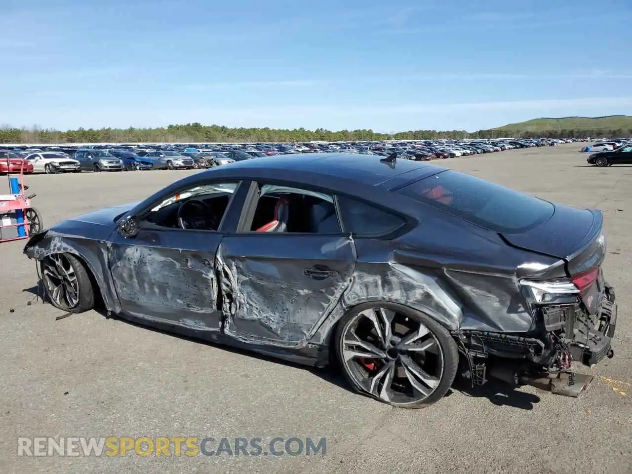2 fotografías del automóvil dañado WAUC4CF52MA043077 AUDI S5/RS5 2021