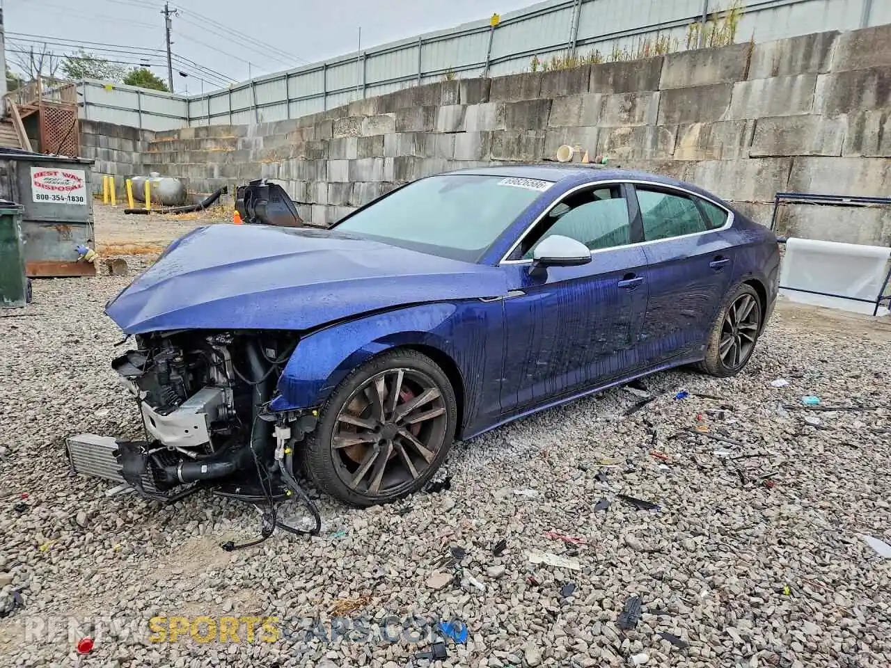 1 fotografías del automóvil dañado WAUC4CF54MA050953 AUDI S5/RS5 2021