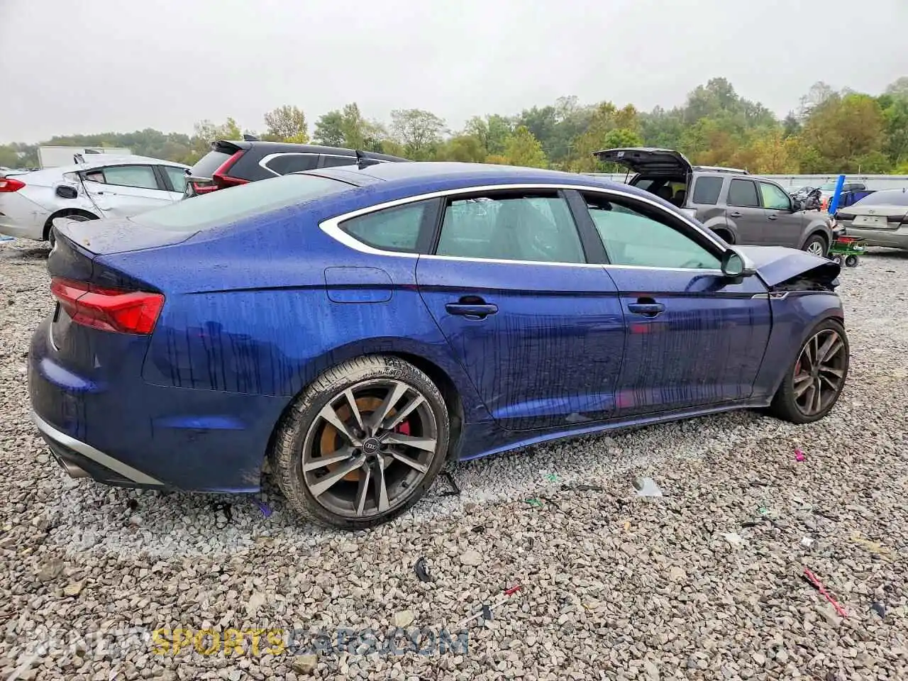 3 fotografías del automóvil dañado WAUC4CF54MA050953 AUDI S5/RS5 2021