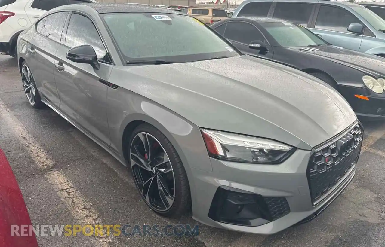 1 Фотография поврежденного автомобиля WAUC4CF56MA013340 AUDI S5/RS5 2021
