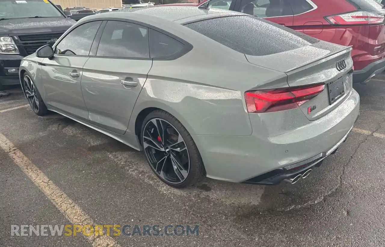 3 Фотография поврежденного автомобиля WAUC4CF56MA013340 AUDI S5/RS5 2021