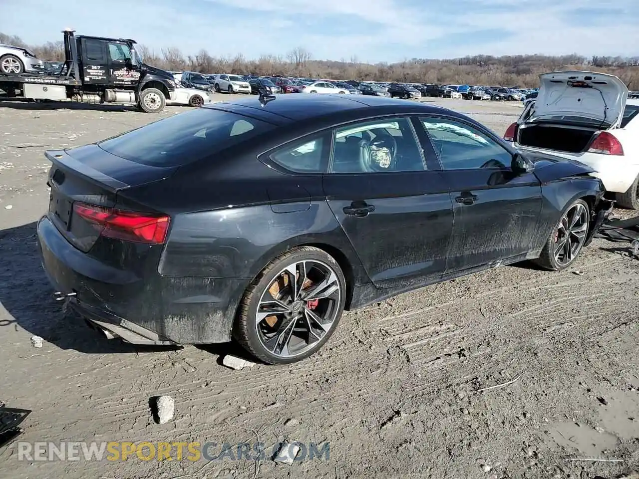 3 fotografías del automóvil dañado WAUC4CF58MA003182 AUDI S5/RS5 2021