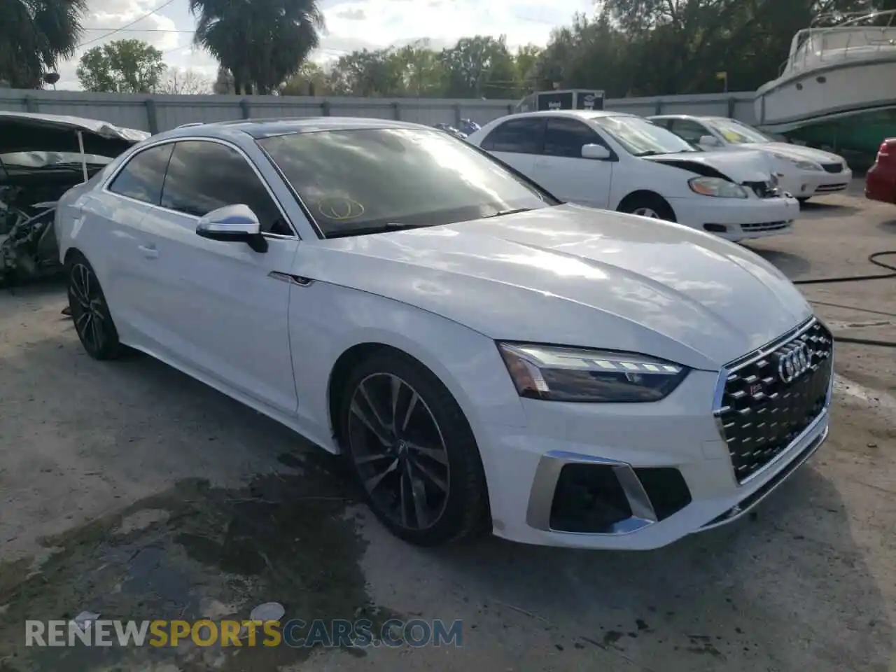 1 fotografías del automóvil dañado WAUN4AF58MA005849 AUDI S5/RS5 2021