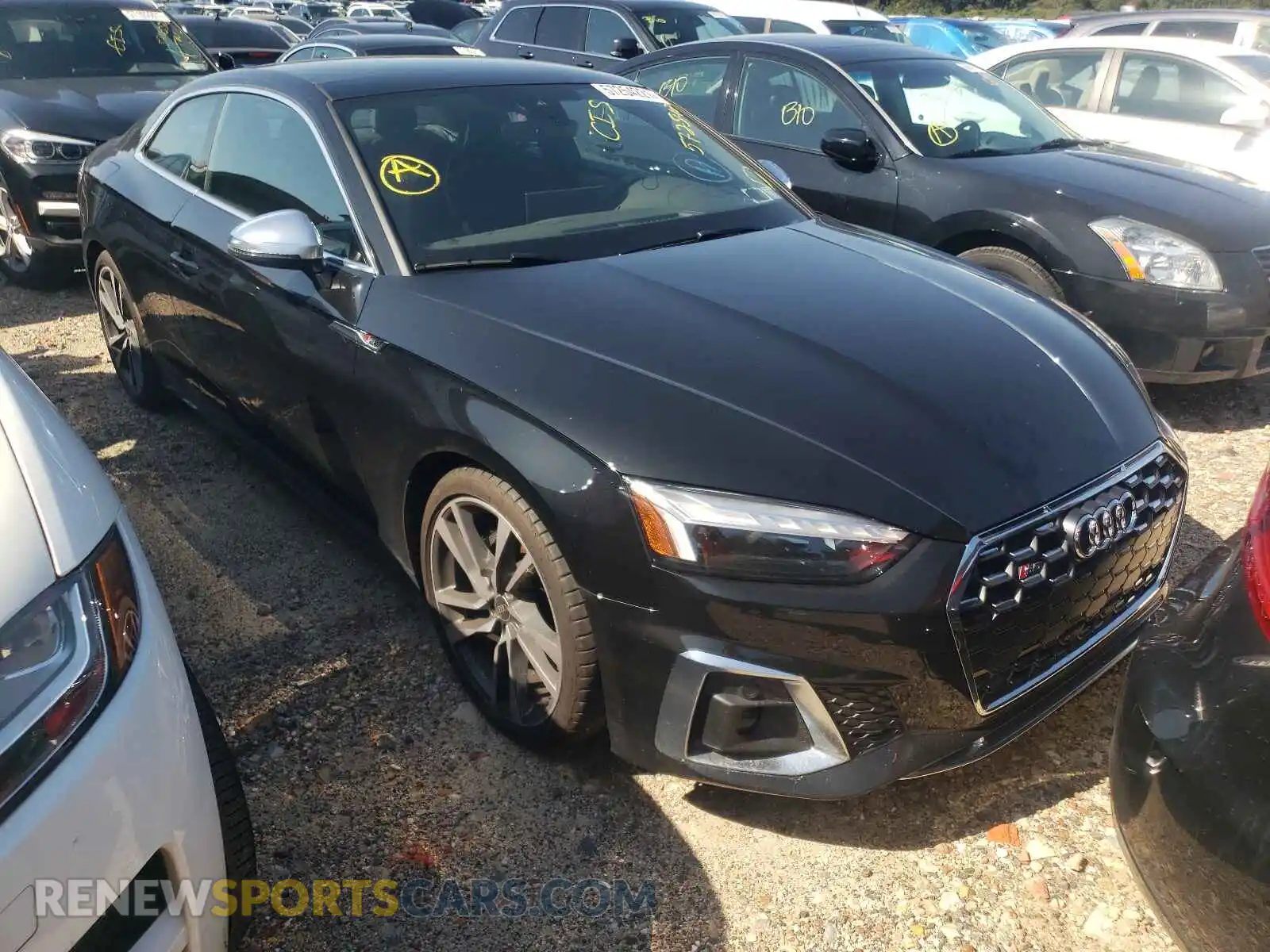1 fotografías del automóvil dañado WAUN4AF58MA038382 AUDI S5/RS5 2021