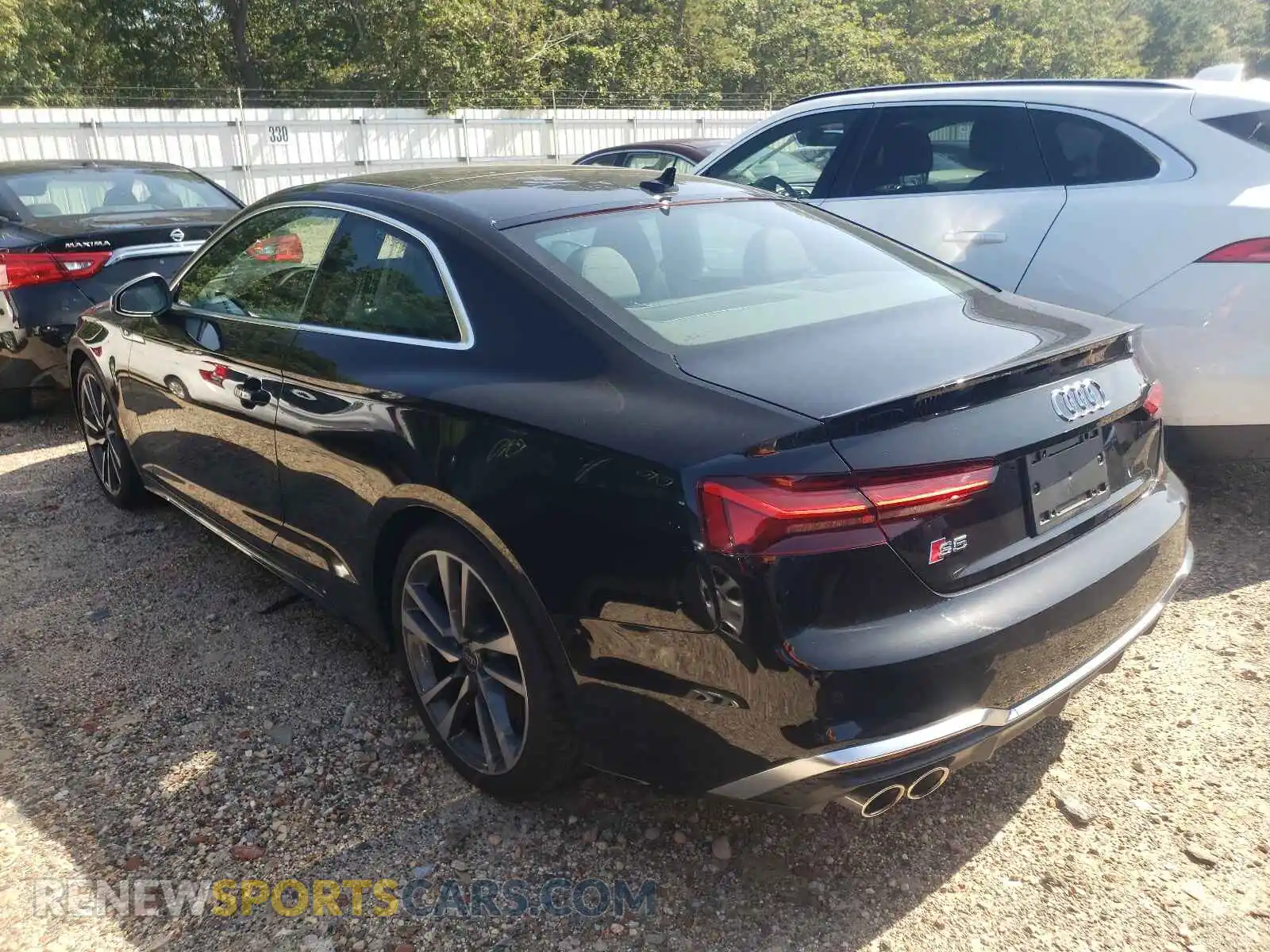 3 fotografías del automóvil dañado WAUN4AF58MA038382 AUDI S5/RS5 2021