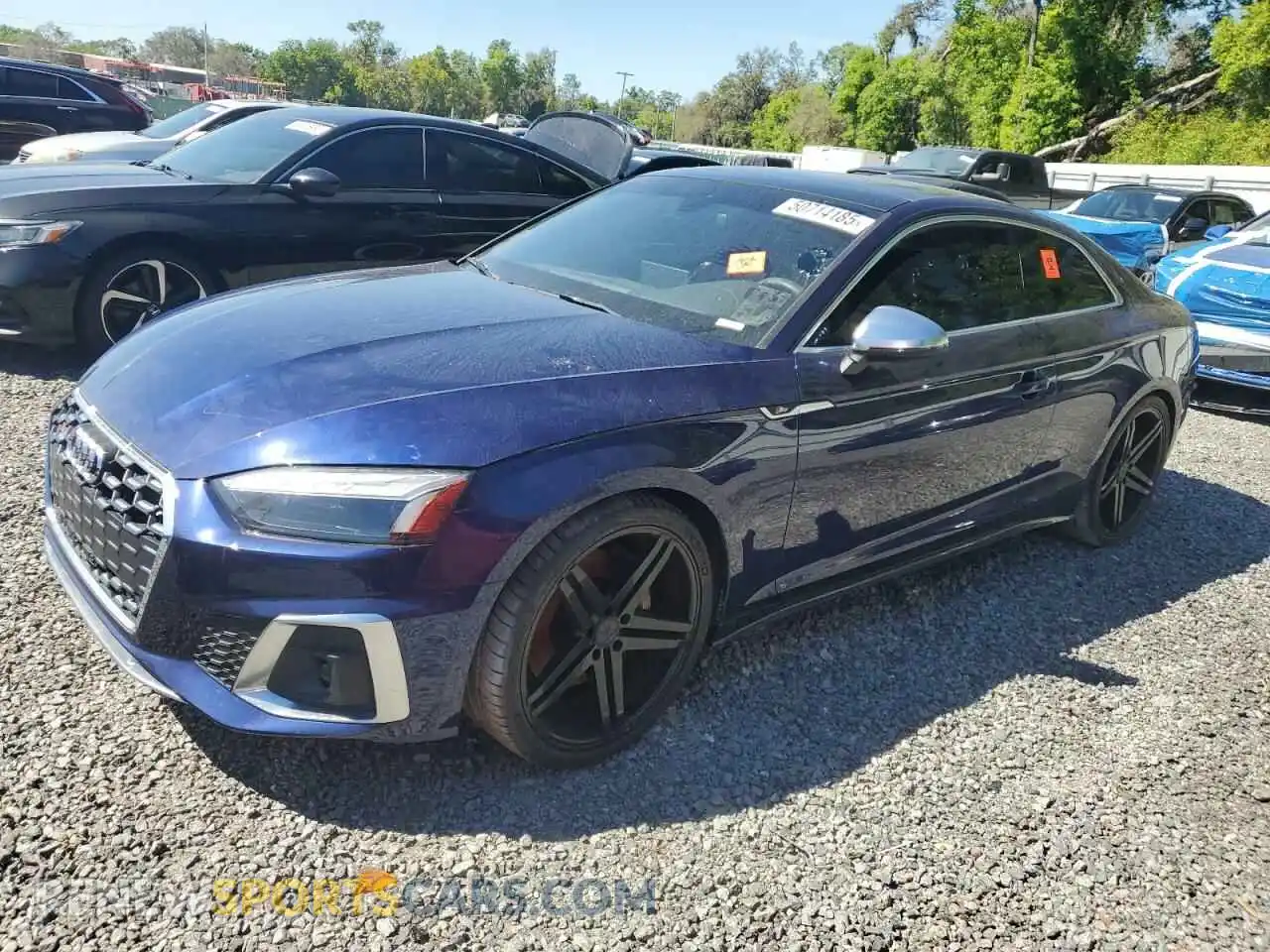 1 fotografías del automóvil dañado WAUP4AF52MA046180 AUDI S5/RS5 2021