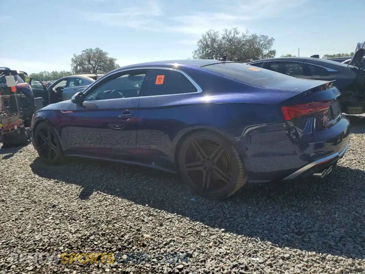 2 fotografías del automóvil dañado WAUP4AF52MA046180 AUDI S5/RS5 2021