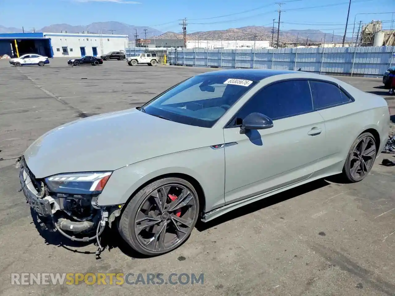 1 Photograph of a damaged car WAUP4AF53MA023409 AUDI S5/RS5 2021