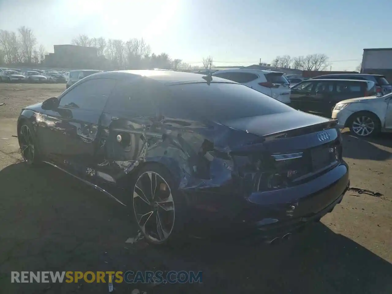 2 fotografías del automóvil dañado WAUP4AF53MA045765 AUDI S5/RS5 2021
