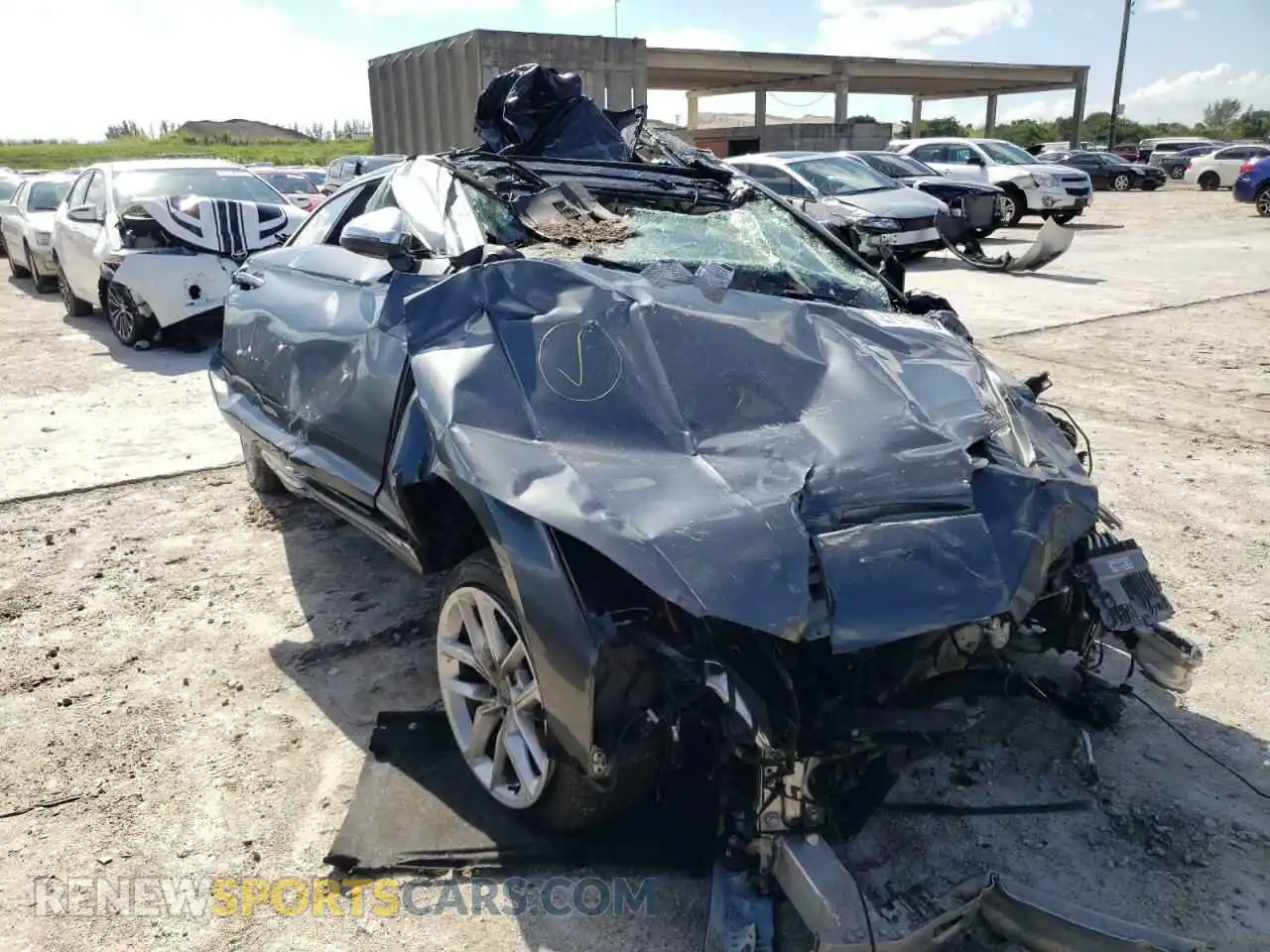 1 fotografías del automóvil dañado WAUP4AF55MA017322 AUDI S5/RS5 2021