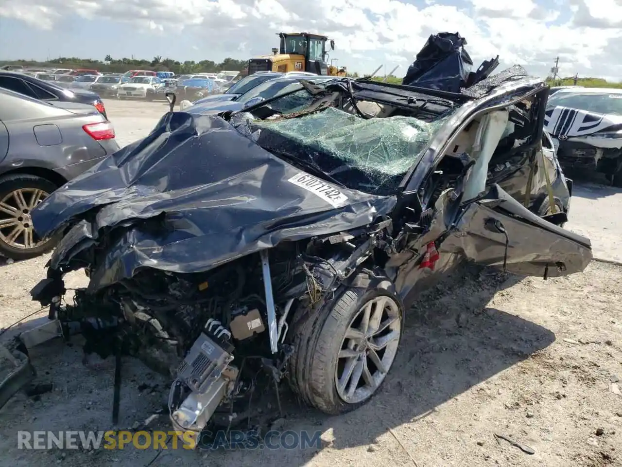 2 fotografías del automóvil dañado WAUP4AF55MA017322 AUDI S5/RS5 2021