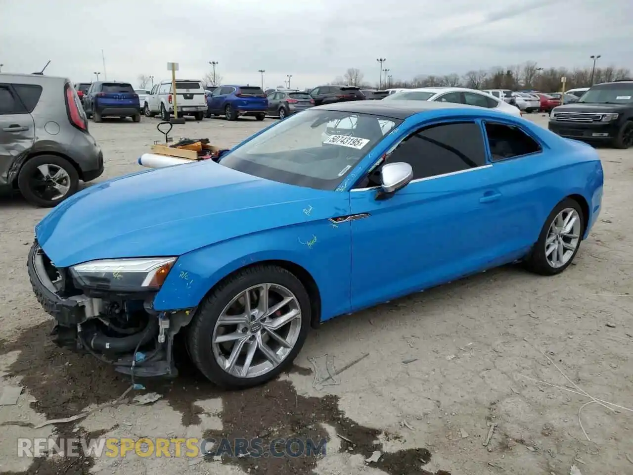 1 Photograph of a damaged car WAUP4AF58MA009344 AUDI S5/RS5 2021
