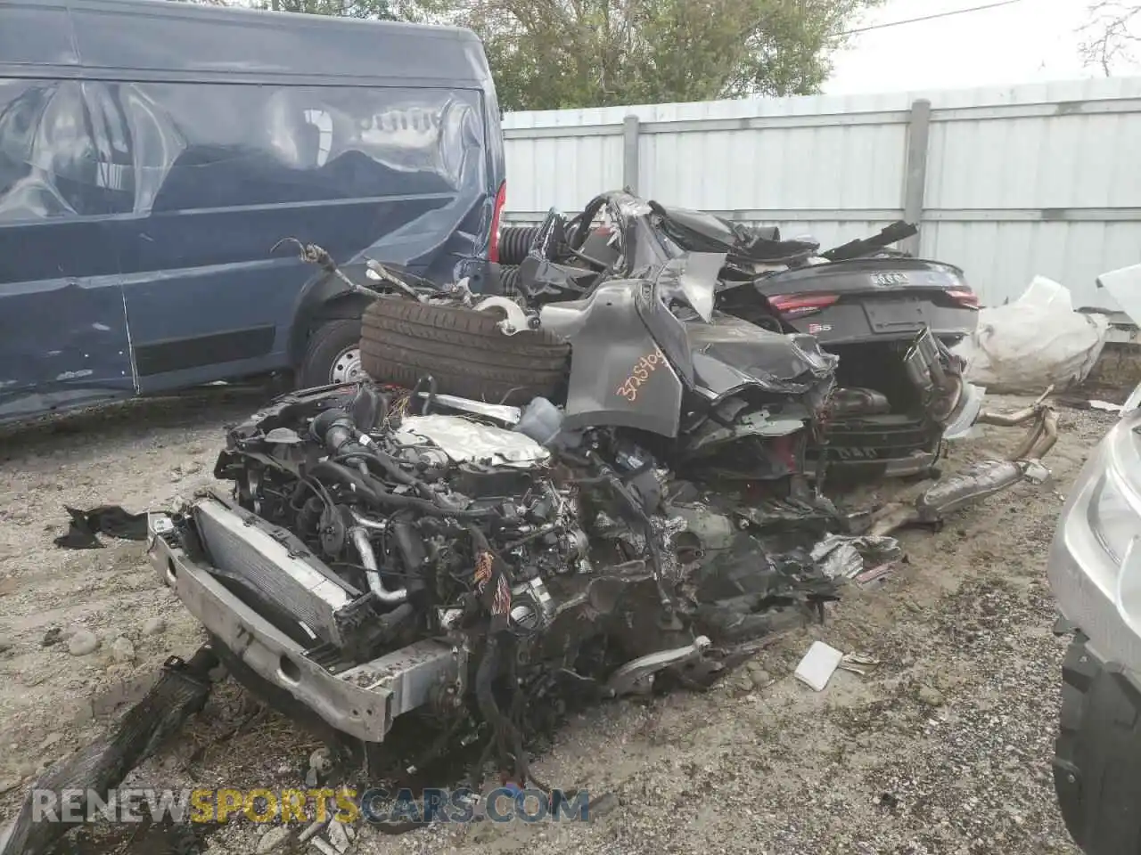 2 Фотография поврежденного автомобиля WAUP4AF58MA043798 AUDI S5/RS5 2021