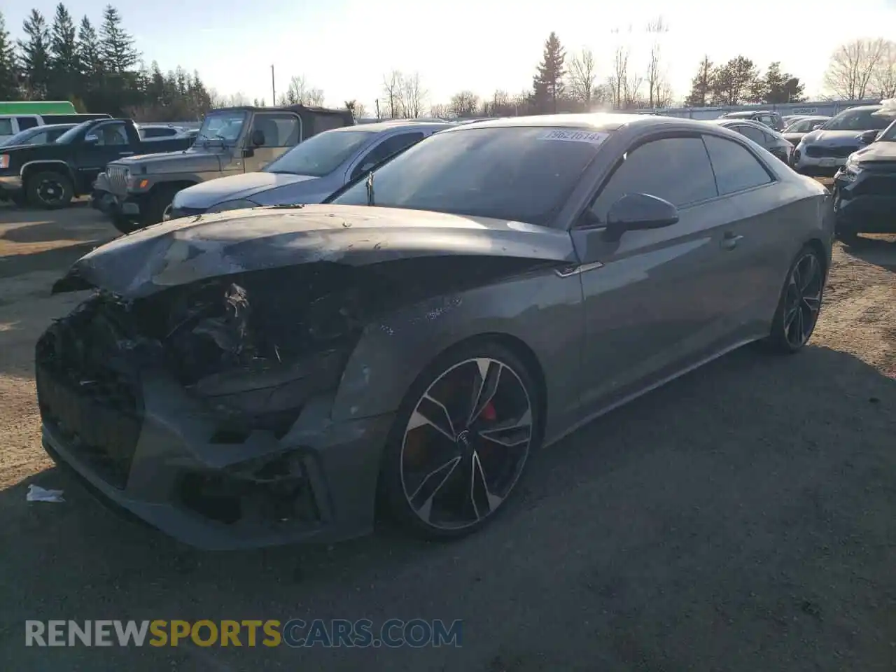 1 fotografías del automóvil dañado WAUR4AF51MA016659 AUDI S5/RS5 2021
